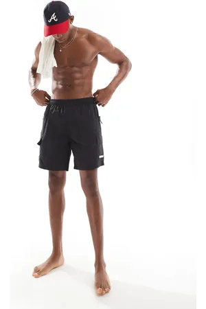 River Island – Cargo-Badeshorts in