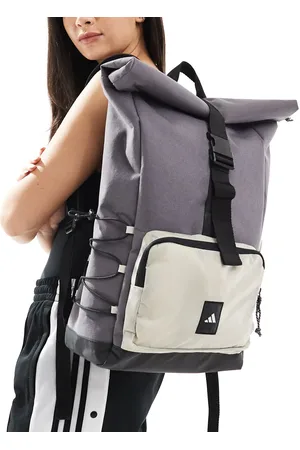 adidas Adidas Training – Rolltop-Rucksack in und Steinbeige