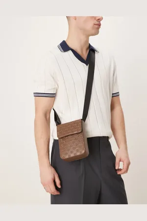 ASOS – Mini-Umhängetasche aus Funktionsmaterial in mit Monogramm