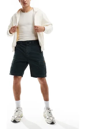 Superdry – Schwere Cargo-Shorts in Eclipse