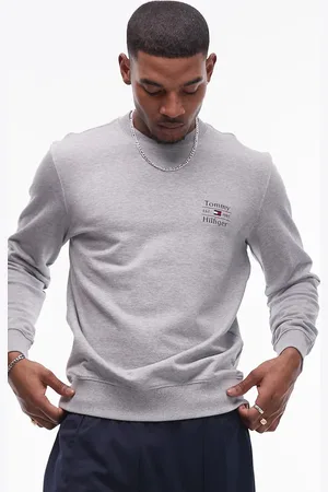 Tommy Hilfiger – Sweatshirt in mit gestapeltem Logo