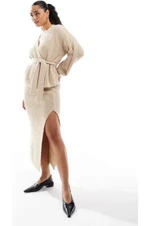 Miss Selfridge – Maxi-Strickrock, Kombiteil