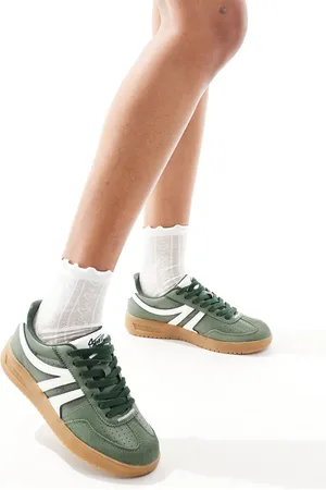 Pull&Bear – Retro – Sneaker in mit Gummisohle