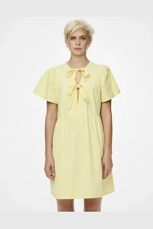 Pieces® – Kurzärmliges Kleid in sanftem