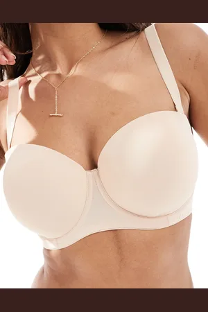 Dorina Michelle – Fuller Bust – Trägerloser BH in Beige für die größere Brust