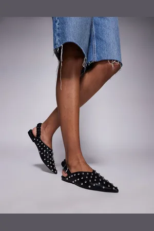Steve Madden – Zeta-s – Slingback-Schuhe in mit Nietenbesatz