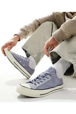 Converse – Chuck 70 Ox – Sneaker in Dunkelblau aus Wildleder und Canvas