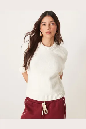 Abercrombie & Fitch – Strickoberteil in mit V-Ausschnitt