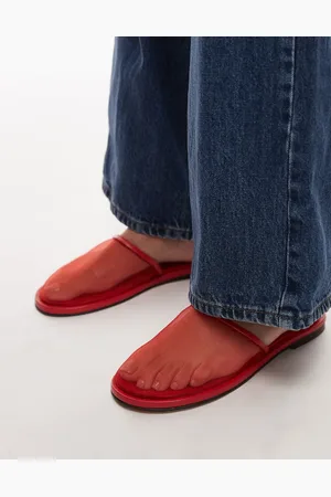 Topshop – Bella – Netzstoff-Mules in