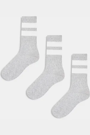 Weekday – 3er-Pack Sportsocken in mit Streifen