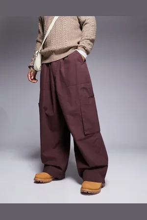 ASOS – Weite Oversize-Cargohose in mit elastischem Bund