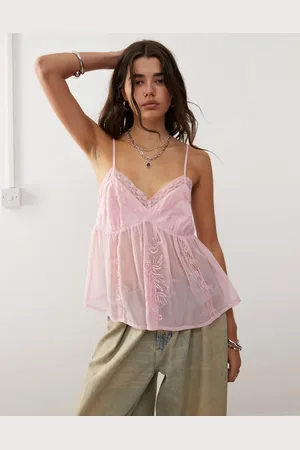 Reclaimed – Camisole im Lingerie-Design mit Stickerei
