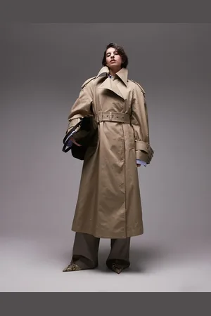 & OTHER STORIES – Trenchcoat in Beige mit Utility-Gürtel