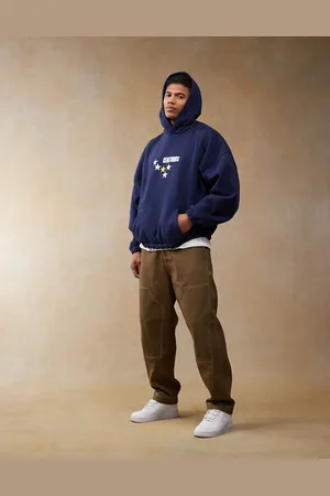 ASOS – Weite Oversize-Cargohose in mit Carpenter-Details