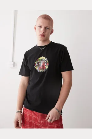 Santa Cruz – Skelention – T-Shirt in mit Skelett-Print