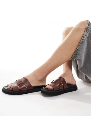 ASOS – Slider-Sandalen in mit Profilsohle
