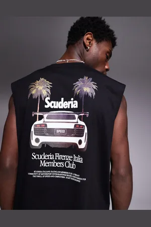 ASOS – Oversize-Tanktop in mit Auto-Print