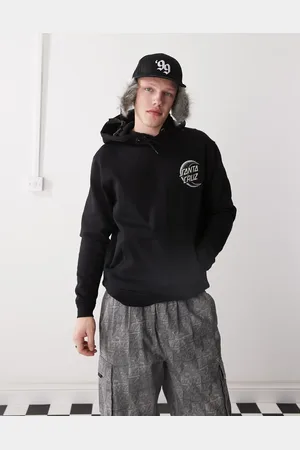 Santa Cruz – Kapuzenpullover in mit Halbmond-Logoprint auf dem Rücken