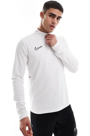 Nike – Academy 25 Dri-FIT – Langärmliges Oberteil in mit kurzem Reißverschluss