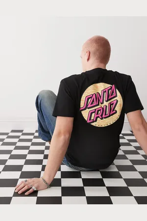 Santa Cruz – T-Shirt in mit Punkt-Logo am Rücken