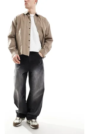 Bershka – Superweite Jeans in