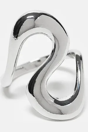 Reclaimed – Unisex-Ring in mit gewölbtem Design