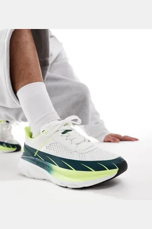 ASOS – Strick-Sneaker in mit Bahnen in Grün