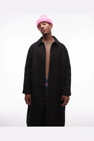 Topman Topshop – Car-Coat mit Wollanteil in und Oversize-Passform