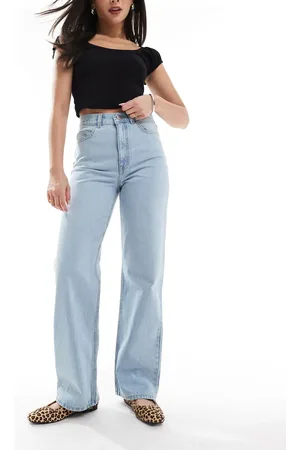 Dr Denim – Echo – Straight Jeans in blassem Used Look mit regulärer Passform