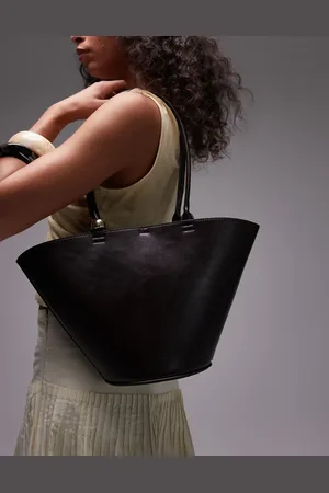 MANGO – Beuteltasche in mit goldfarbenem Detail