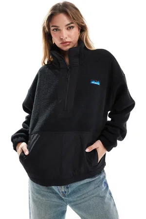 Kavu – Rockhaven – Fleece-Pullover mit kurzem Reißverschluss in