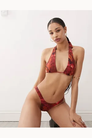 Motel – Cerry – Bikinioberteil in mit Hibiskus-Muster