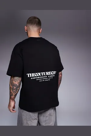 The Couture Club – Schweres T-Shirt in mit Logoprint am Rücken