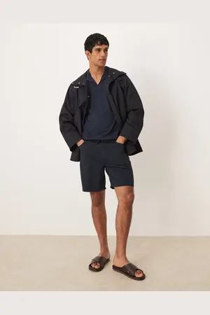 MANGO – Baumwoll-Shorts in verwaschenem