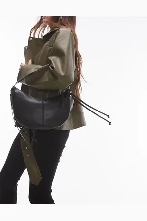 Topshop – Stacey – Schultertasche in mit Kettendetail am Henkel