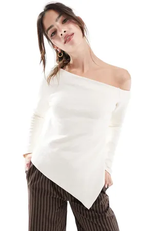 SCALPERS – Interlock – T-Shirt-Set in Ecru