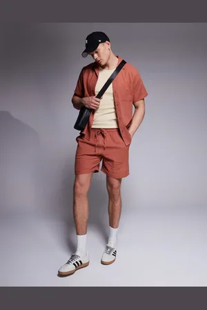South Beach – Strandshorts in Rost, Kombiteil