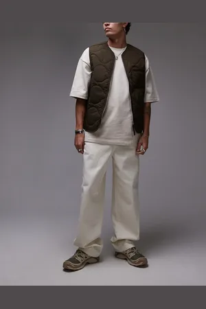 Dickies – Madison – Lockere Jeans in Ecru