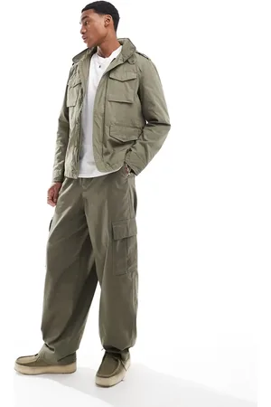 SCALPERS – Military-Jacke in Khaki