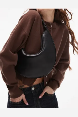 Topshop – Sydney – U-förmige Schultertasche in