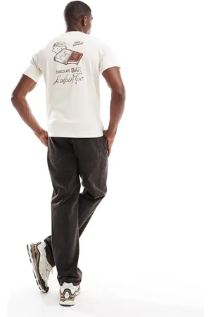 SCALPERS – Milky – T-Shirt in gebrochenem
