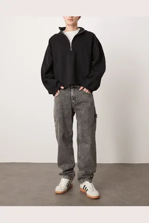 Dickies – Garyville – Carpenter-Denim-Jeans in verwaschenem Hellgrau mit normalem Schnitt