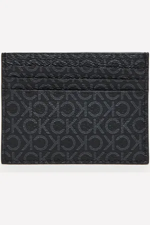 Calvin Klein – Kartenetui in mit All-over-Logoprint