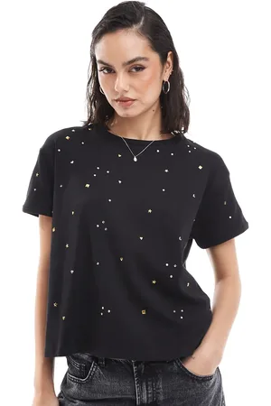SCALPERS – T-Shirt in mit mehrfarbigem All-over-Print