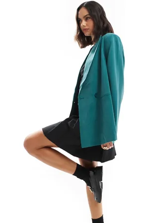 SCALPERS – Duck – Blazer in Entengrün