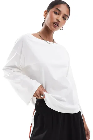SCALPERS – Asymmetrisches, langärmliges Shirt in