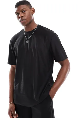 Only & Sons – Plissiertes Relaxed-Fit-T-Shirt in , Kombiteil