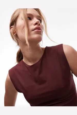 Topshop – Kurzärmliges, anschmiegsames Oberteil in