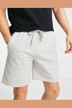 Pull&Bear – Graue Jersey-Shorts