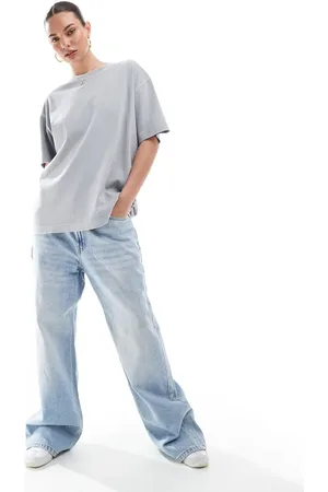 Pull&Bear – Oversize-T-Shirt in verwaschenem